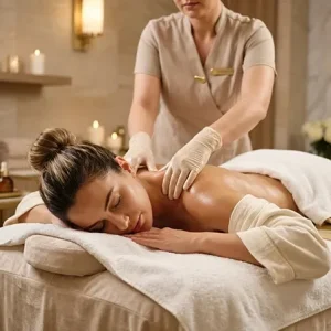 SCHULTER NACKEN FASZIENMASSAGE